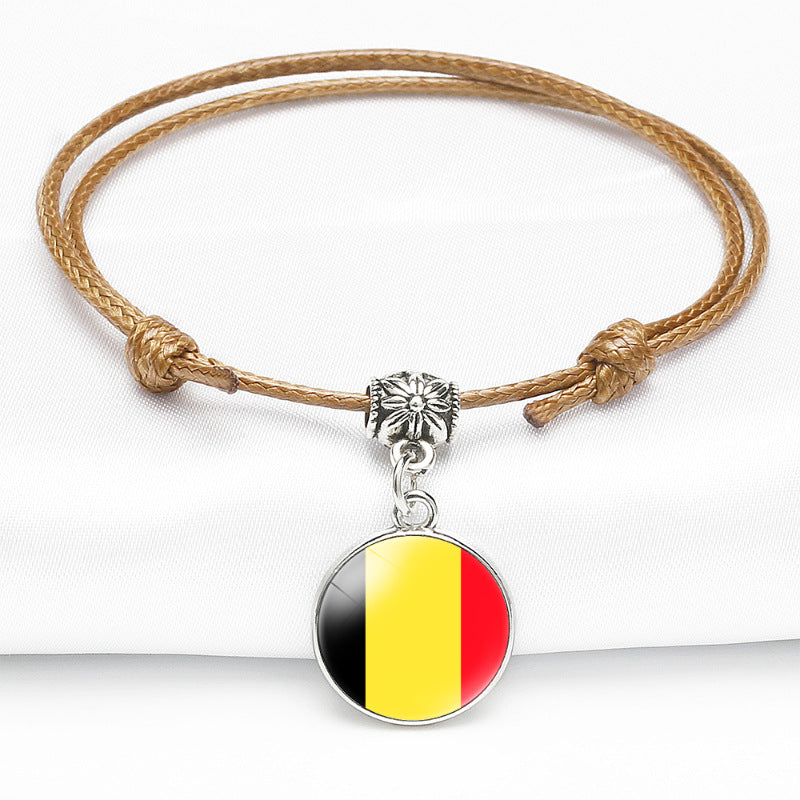 Simple Style Camel Wrist Chain Length Bracelets