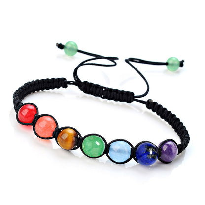 Ornament Eight Planets Volcanic Rock Natural Bracelets