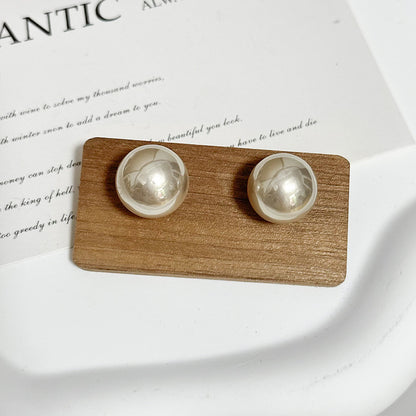 Needle Vintage Bread Style All Match Earrings