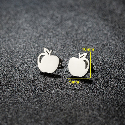 Stainless Steel Football Baseball Rugby Fashion Earrings