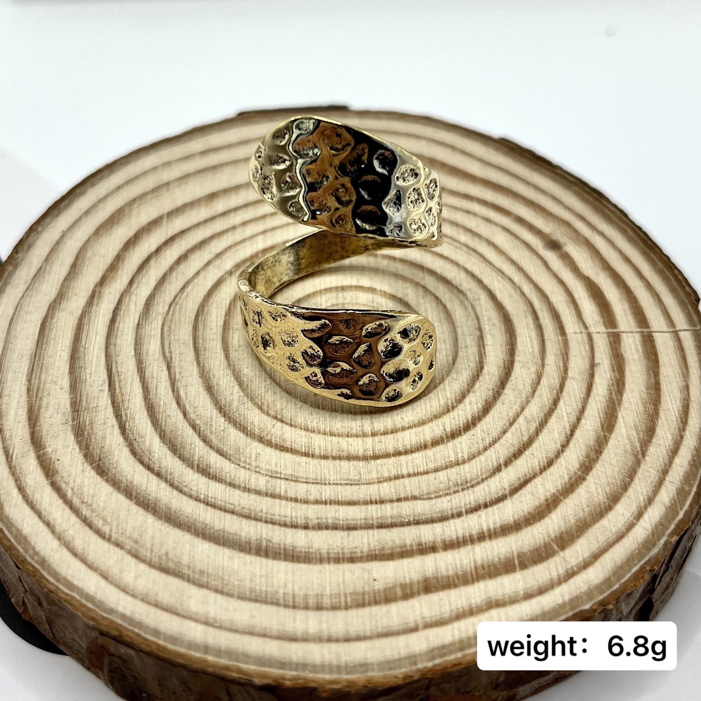 Creative Irregular Concave Open Personality Trend Rings