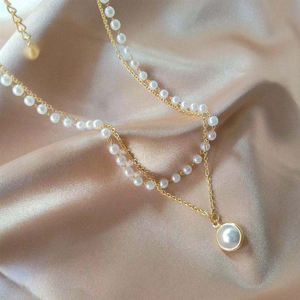 Pearl Personalized Simple Clavicle Chain Female Necklaces