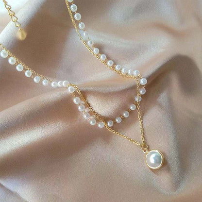 Pearl Personalized Simple Clavicle Chain Female Necklaces