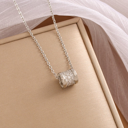 Titanium Steel Colorfast Ornament Female Micro Necklaces