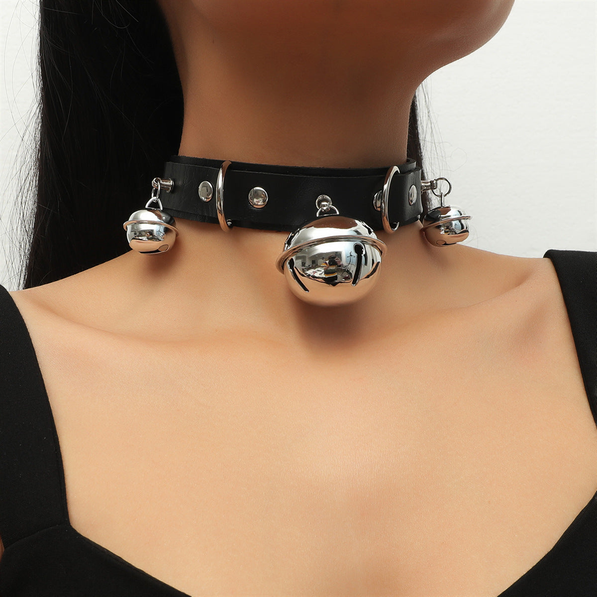 Punk Eye-catching Sexy Leather Collar Unique Necklaces