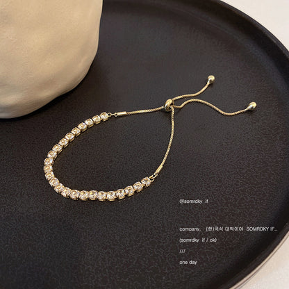 Women's Style Love Camellia High Sense Light Bracelets