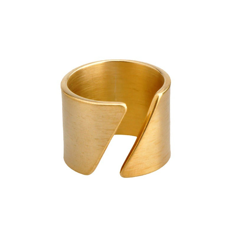 Women's Hop Index Finger Joint Stainless Steel Rings