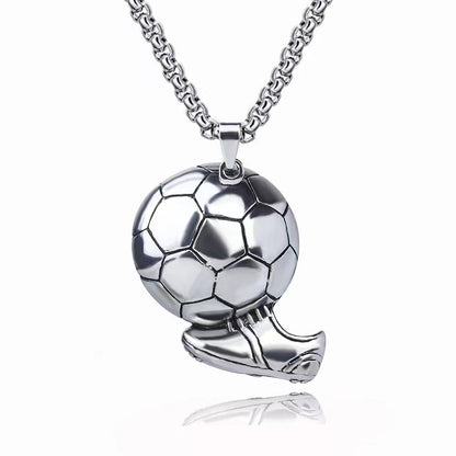 Men's World Cup Football Personalized Retro Creative Necklaces