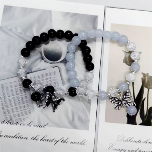 Butterfly Design Fairy Jade Broken Simple Bracelets