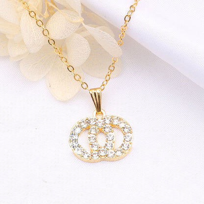 Style Female Clavicle Chain Jeweled Simple Necklaces