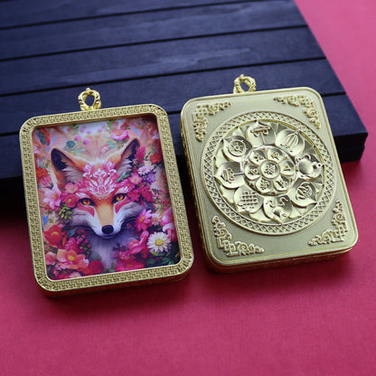 Ethnic Style Golden Fox Previous Life Pendants