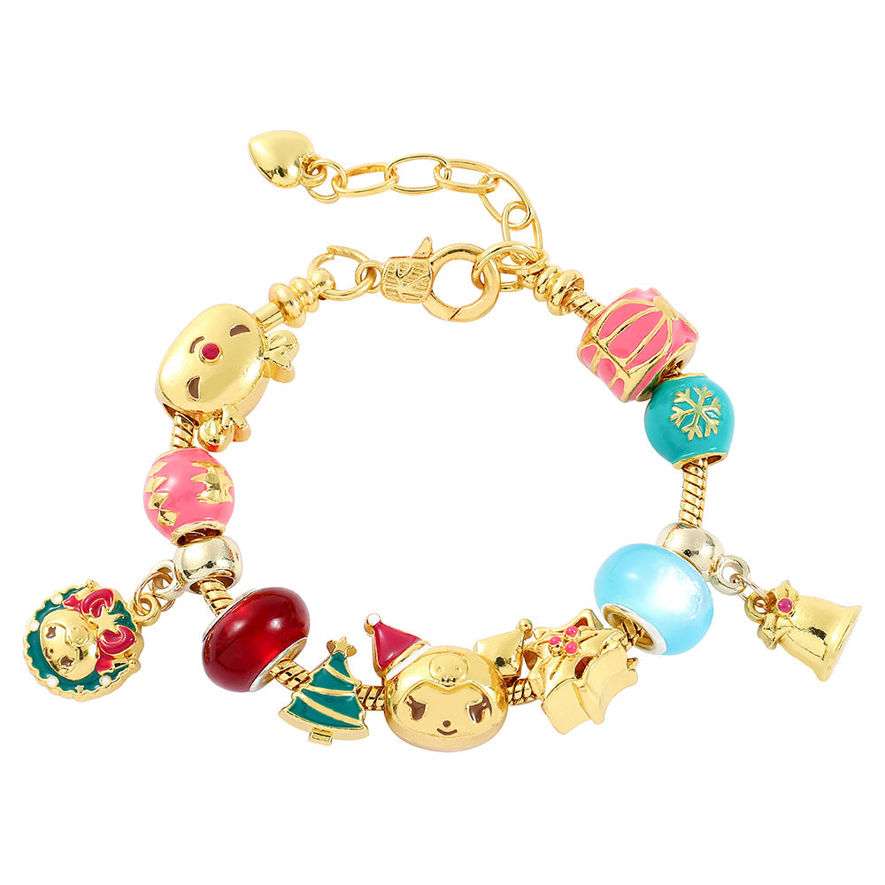 Anime Hello Kitty Clow Beaded Ornament Bracelets