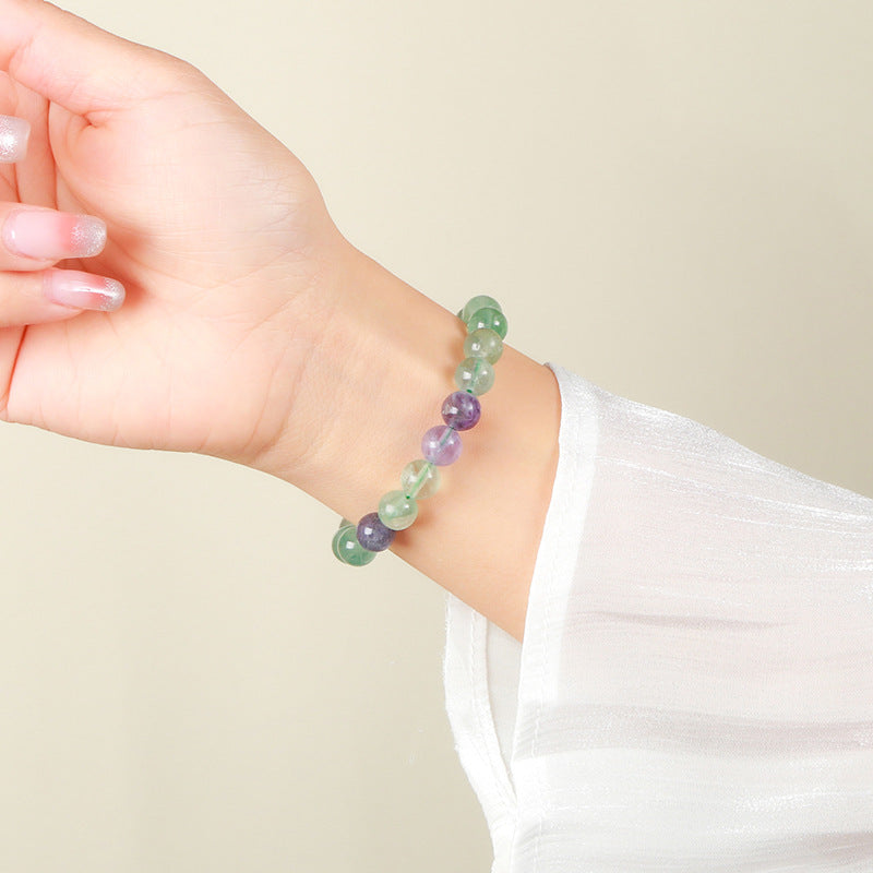 Natural Fluorite Fashion Fresh Girlfriend Gifts Bracelets