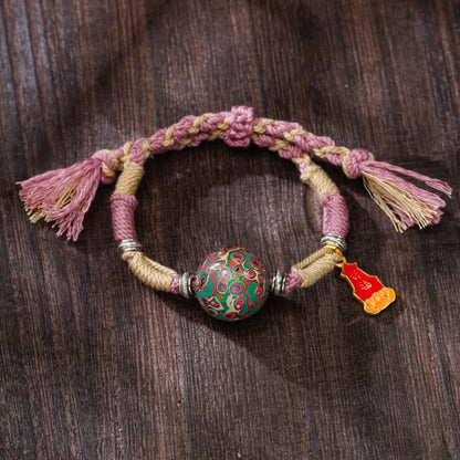 Paint Woven Accessories Hand Rope Cultural Necklaces