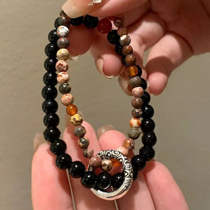 Style Ancient Bamboo Beaded Butterfly Female Design Bracelets