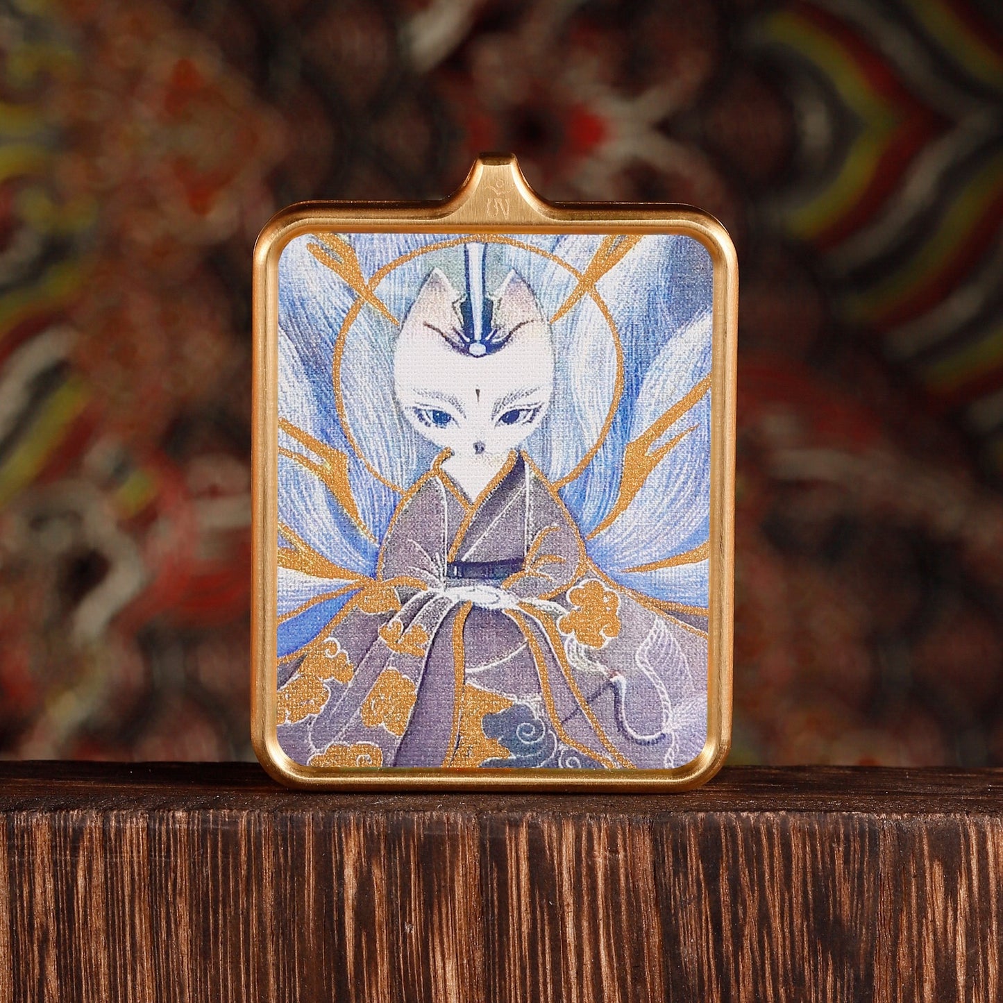 Yellow God Of Wealth Small Niche Pendants