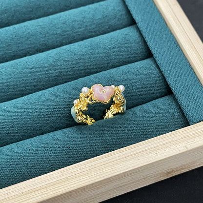 Butterfly Flower Female Design Fashion High Rings