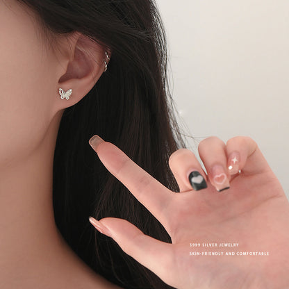 Bao Pure Sier Exquisite Affordable Luxury Fashion Earrings