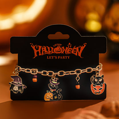 Halloween Party Ghost Trendy Female Pumpkin Bracelets