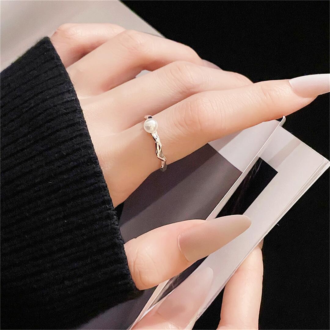 Women's Butterfly Flower Open Design Retro Fashion Rings