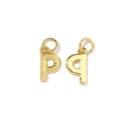 Real Gold Color Retaining English Letter Female Necklaces