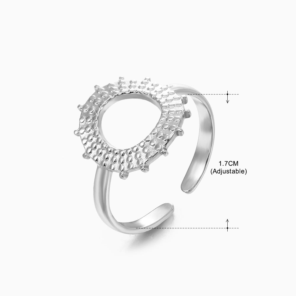 Star Moon Personalized Hip Hop Popular Rings