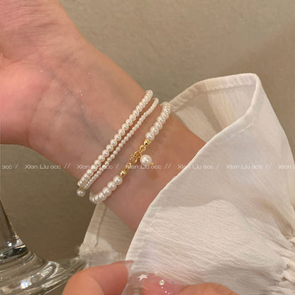 Light Luxury Minority Exquisite Bead Beaded Bracelets