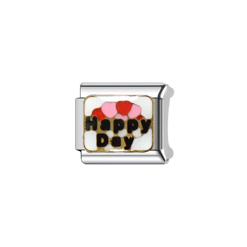 Module Happy Birthday Party Cake Series Bracelets