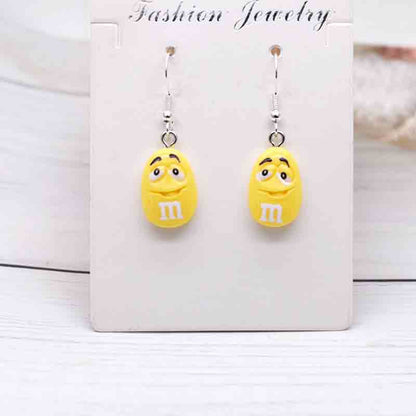 Ice Cream Candy Drink Resin Homemade Earrings