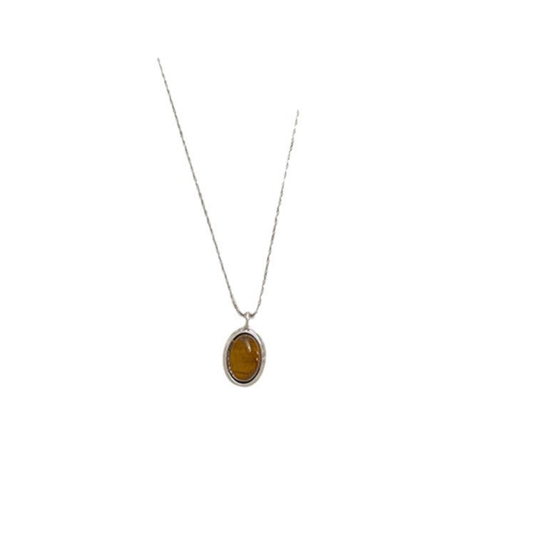 Tiger Eye Light Luxury Minority Design Necklaces