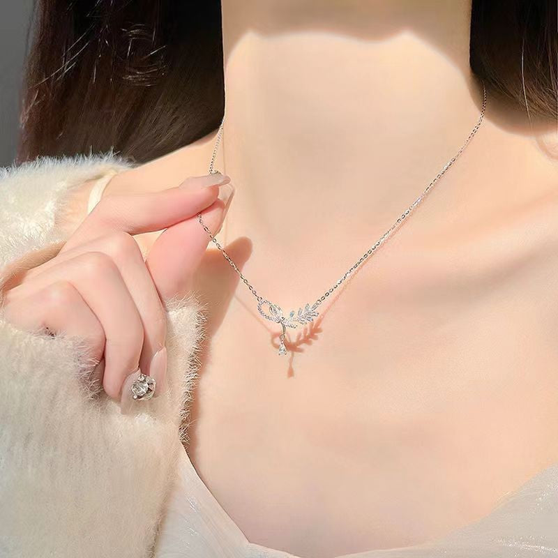 Korean Style Special Interest Light Luxury Pearl Simple Necklaces