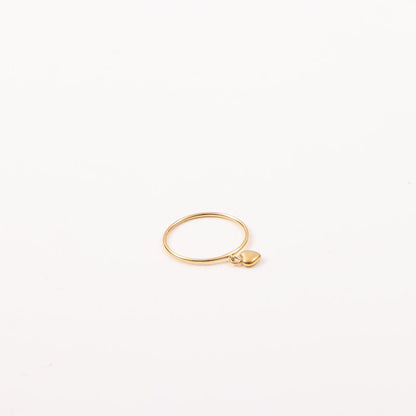 Movable Peach Heart Titanium Steel Gold Bracelets