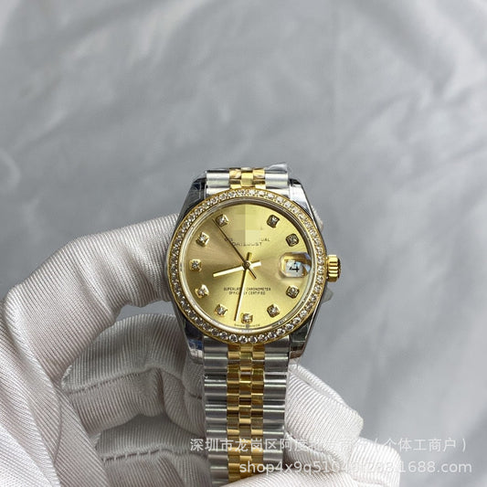 Women's Oyster Perpetual Watch Fashion Automatic Waterproof Mechanical Watches