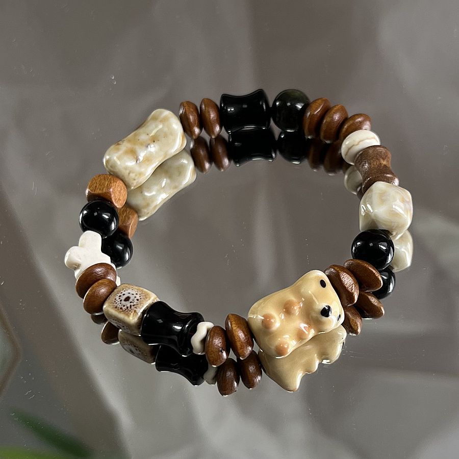 Women's Ceramic Summer High-grade Chinese Style National Bracelets