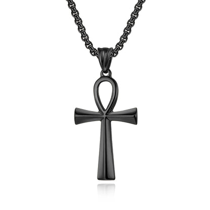 Stainless Steel Cross Personalized Minority Titanium Pendants