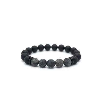 Hematite Domineering For Boyfriend Volcanic Rock Tigereye Couple Bracelets