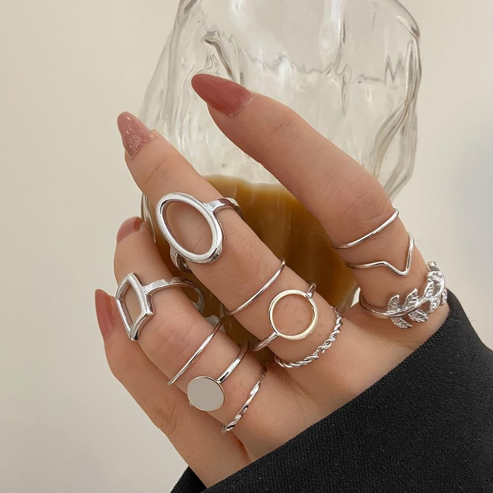 Women's Butterfly More Than Loving Heart With Opening Knuckle Set Rings