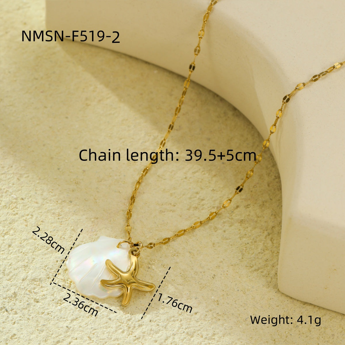 Niche Design Shell Beach Style Ocean Necklaces