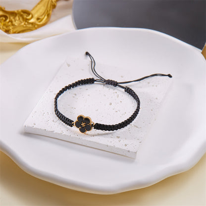 Small Flower Hand Weaving Female Dormitory Bracelets