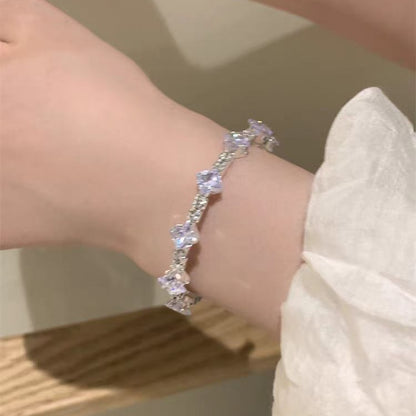 Rhinestone Pearl Female Light Luxury Minority High-grade Exquisite Bracelets