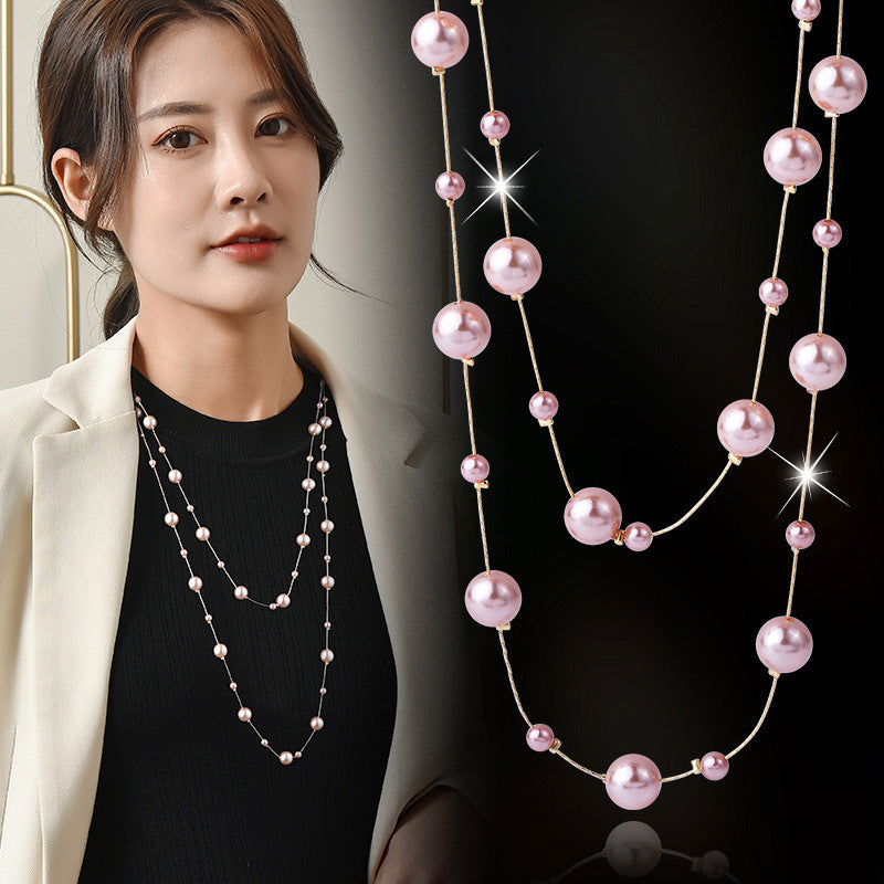 Slouchy Graceful Ball Plunger Series Set Necklaces