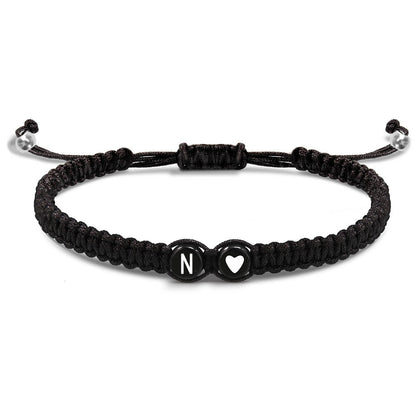 Woven Letter Simple Personality Love Friendship Bracelets