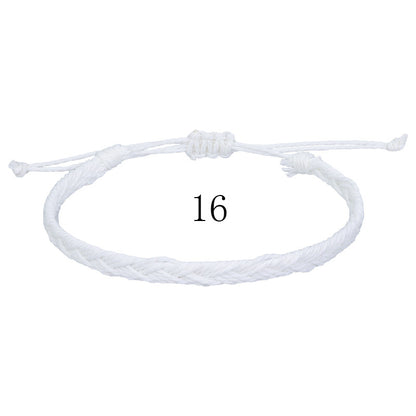 Waterproof Wax Line Woven Boho Surfing Bracelets