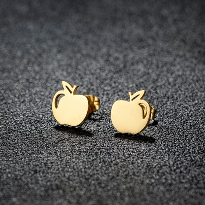 Stainless Steel Football Baseball Rugby Fashion Earrings