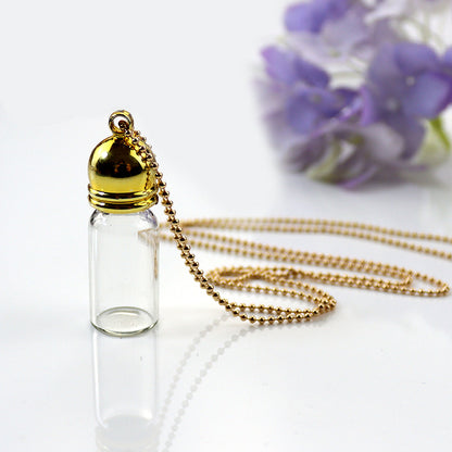 Mouth Glass Bottle Cinnabar Fire Extinguisher Pendants