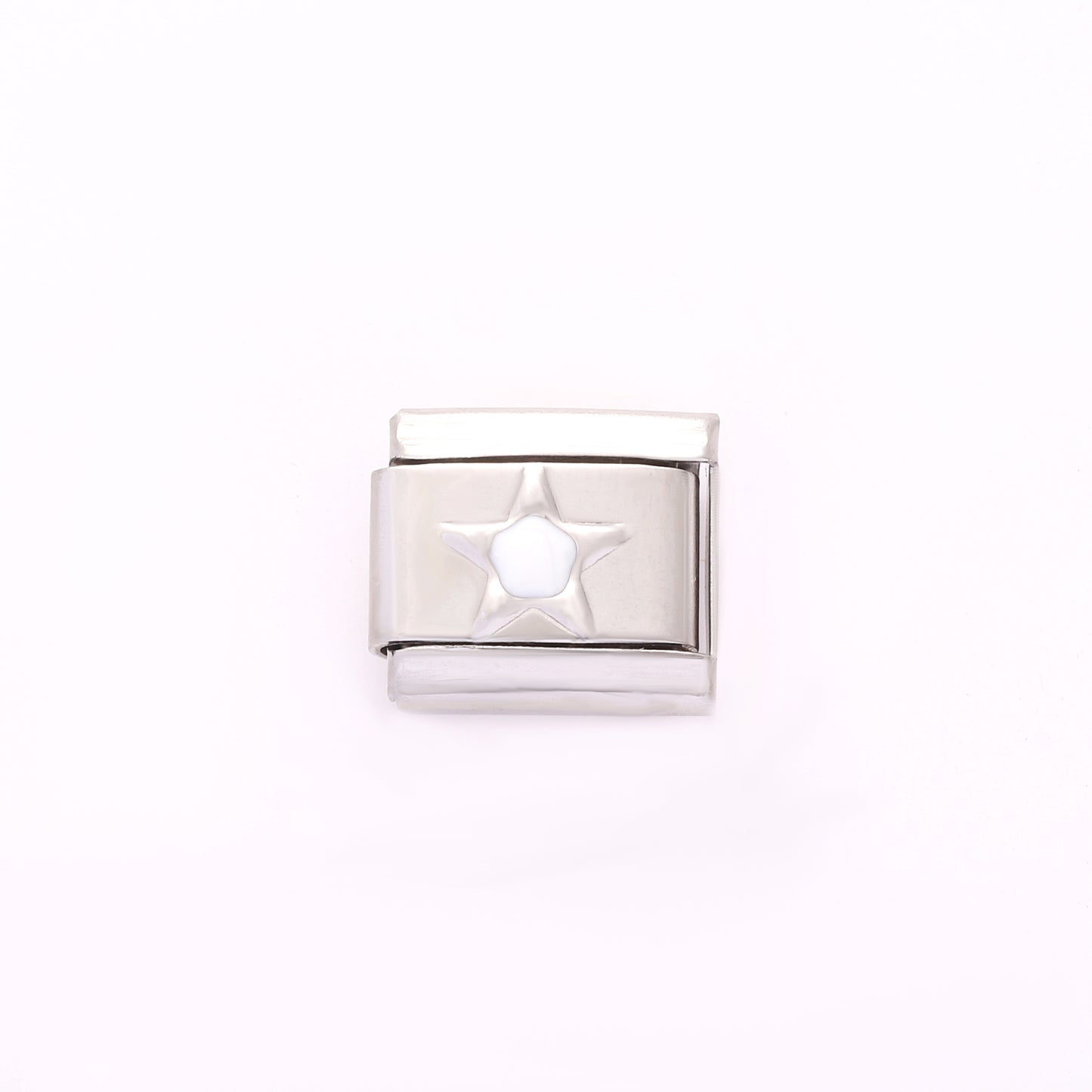 Italy Stainless Steel Module Cute Little Stars Bracelets