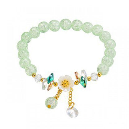 National Style Butterfly Cracked Cystal Gradient Bracelets