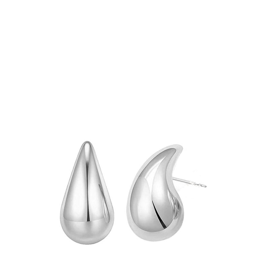 High-grade Hollow Water Drop Ear Fashionable Earrings