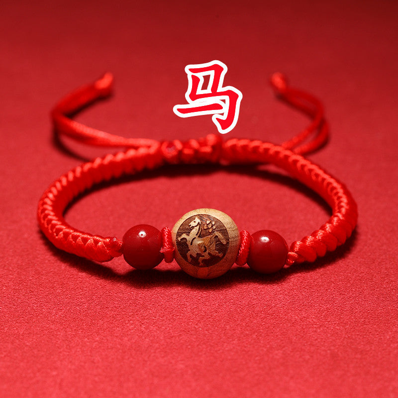 Red Rope Male Female Life Hand Bracelets