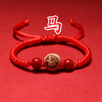 Red Rope Male Female Life Hand Bracelets